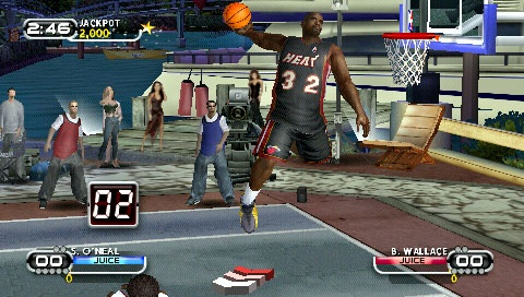 NBA Ballers: Rebound screenshot 3 for PSP